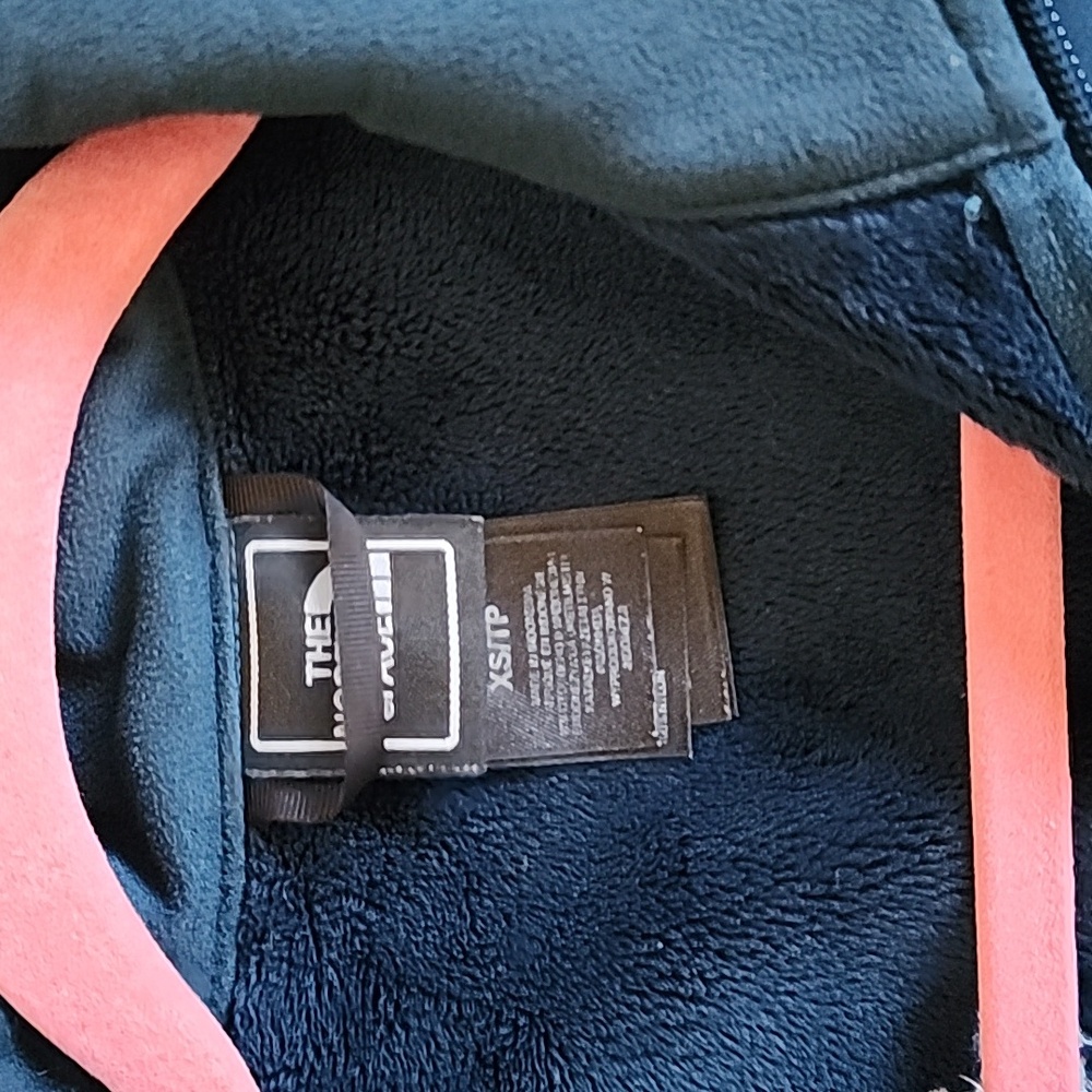The North Face Blue Softshell Jacket Women’s XSP Fleece Lined - Picture 5 of 8